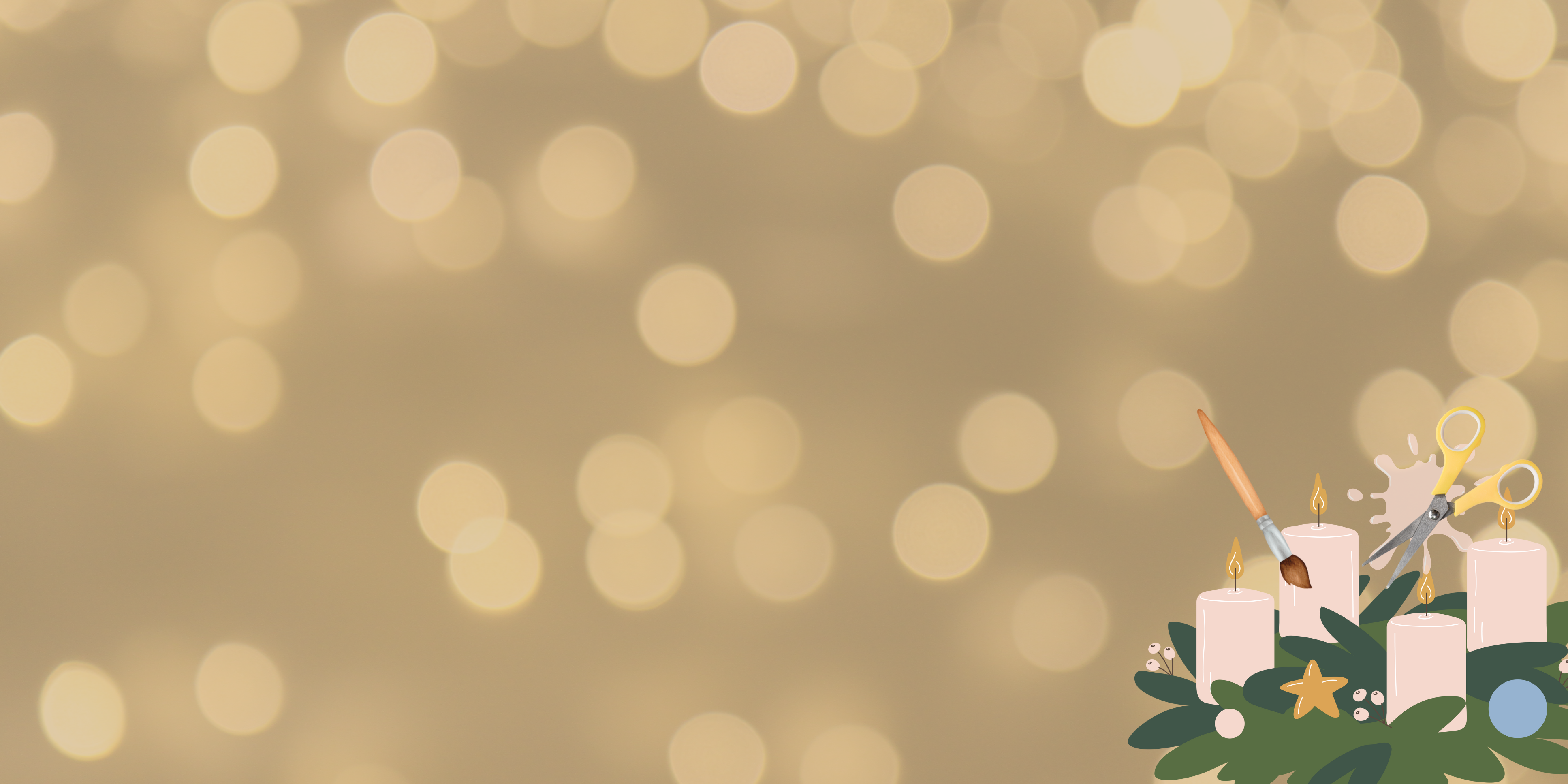 Adventskranz Kinder-Workshop